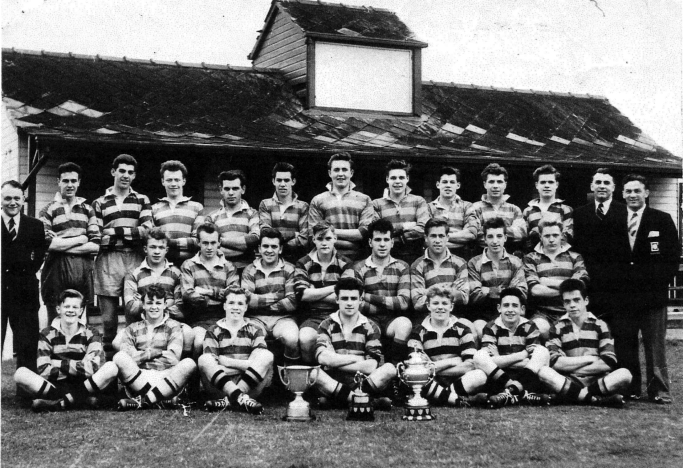 Hunslet Heroes team group 1954U18s
